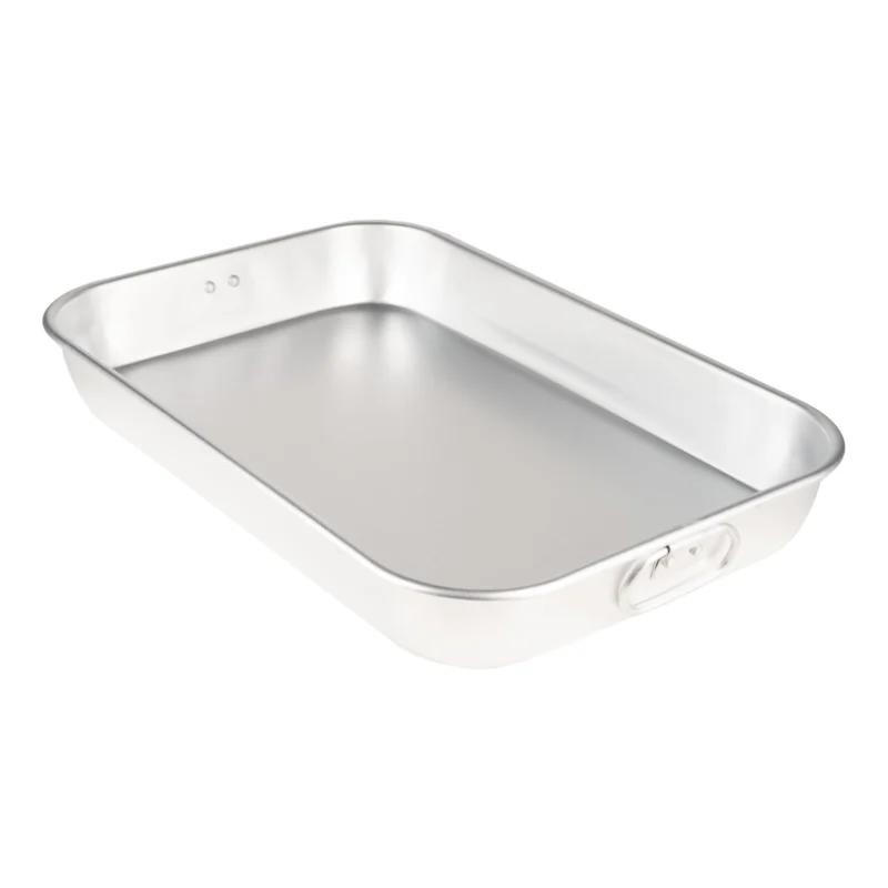 Browne Thermalloy Roast Pan w Tapered Sides, 17" x 11", Aluminum