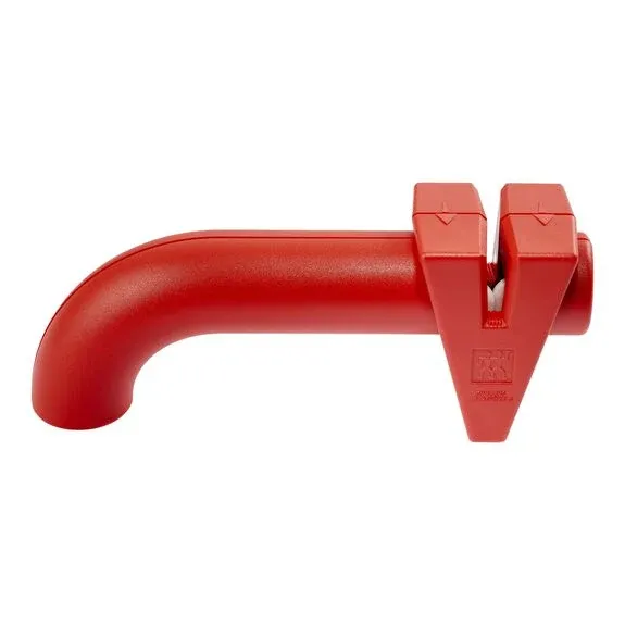 Zwilling TWINSHARP Pull Through Knife Sharpener, Red