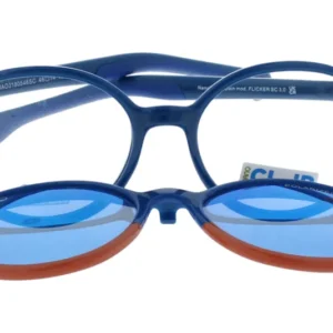Gafas Graduadas Nanovista Flicker Clic 3.0 NAO3180546SC Azul Cristal Naranja 46 14