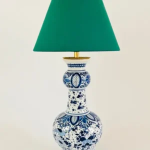 Antique Delft ‘Knobbelvaas’ Lamp