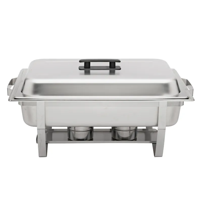 Browne | Economy Chafer, Rectangular, Stainless Steel - ChefEquipment.com