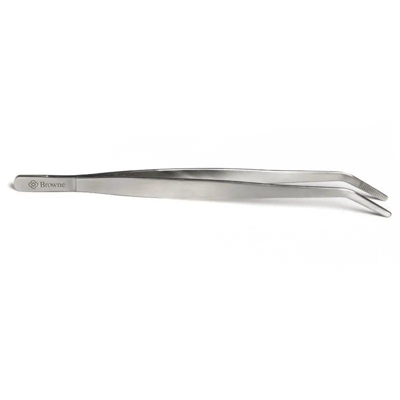 Browne | Precision Tongs/Tweezers, 8" - ChefEquipment.com
