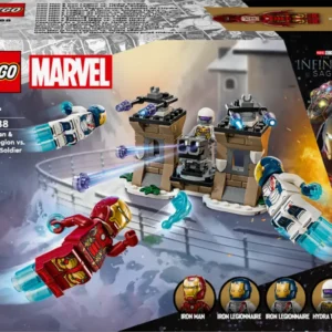 Lego Iron Man & Iron Legion vs. Hydra Soldier