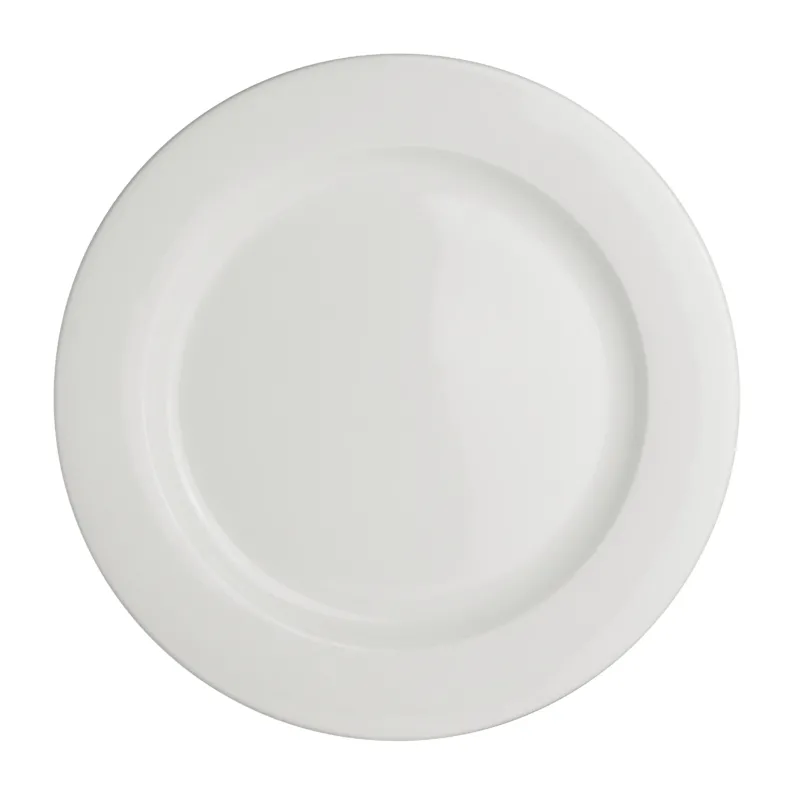 Steelite Monaco Flat Rim Plate, 12" (12-pack)