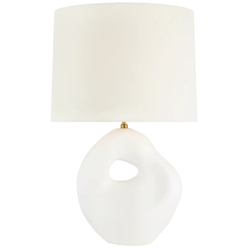Adria 25" Cordless Table Lamp | Plaster White