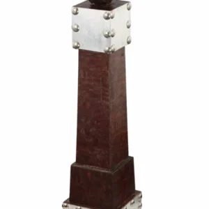 Braxton Pillar Candle Holder - Set Of 2 | Candle Holders | Modishstore