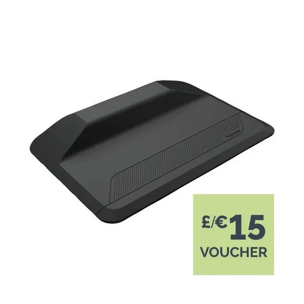 Fellowes ActiveFusion Anti-Fatigue Sit-Stand Mat Black 8707101