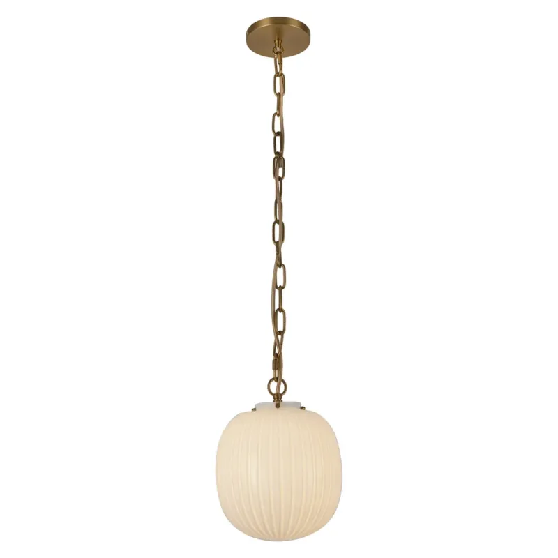 Cherise 12" Pendant | Brushed Gold
