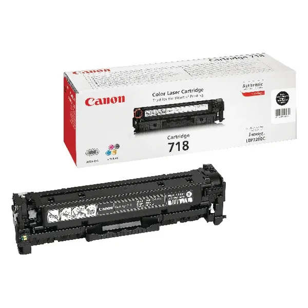 Canon 718BK Toner Cartridge Black 2662B002