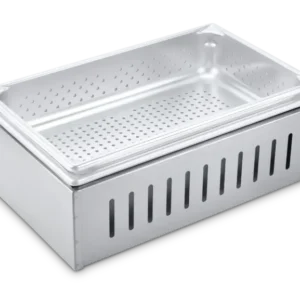 Crown Verity CV-SPA Full Size Steam Pan Adapter for Gas Grill, Stainless Steel