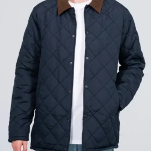 2t Conan Tall Quilted Jacket (navy)