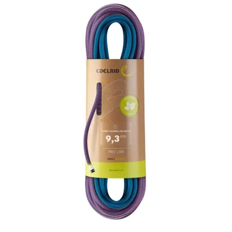 Edelrid Tommy Caldwell Eco Dry CT 9,3mm pink turquoise