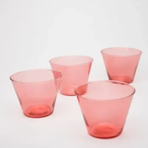 Fantastic-Not-Plastic Short Glasses in Peony