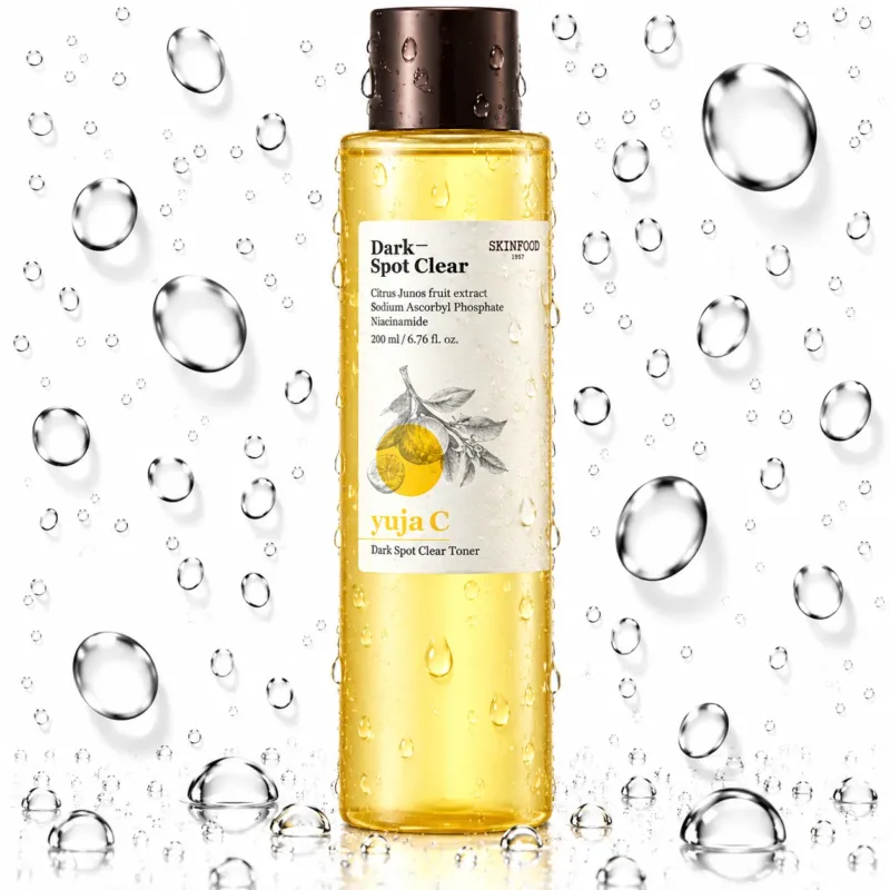 SKINFOOD - Yuja C Dark Spot Clear Toner 200ml