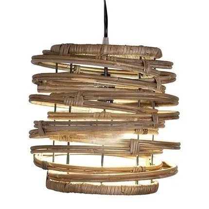 Oceola Mini Hanging Lamp-S-Kuboo Grey | Pendant Lamps | Modishstore