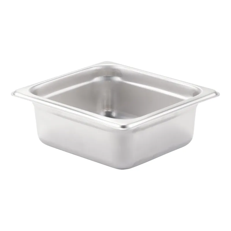 Browne | 1/6 Size Food Pan, 24 Gauge Stainless Steel - ChefEquipment.com