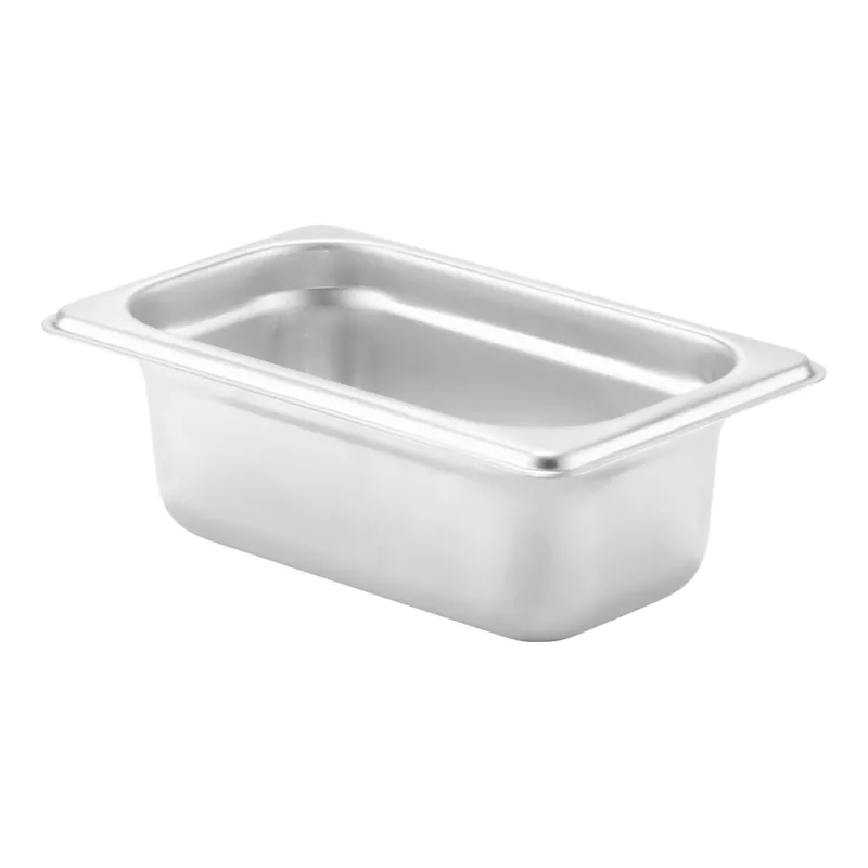 Browne | 1/9 Size Food Pan, 24 Gauge Stainless Steel - ChefEquipment.com