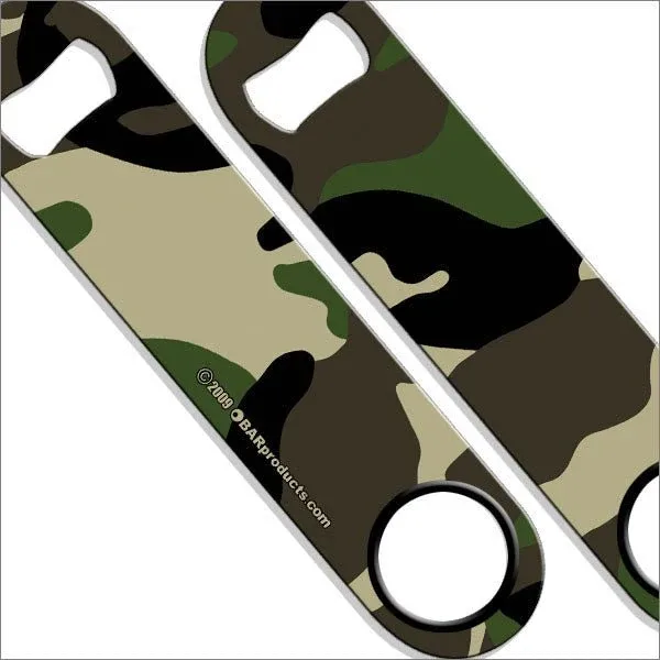 Speed Bottle Opener / Bar Key - Green Camo - Bar Products - Bottle Opener