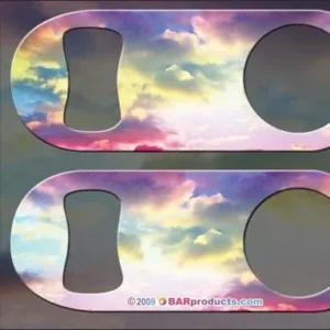 Mini Speed Bottle Opener / Bar Key - Clouds - Bar Products - Bottle Opener