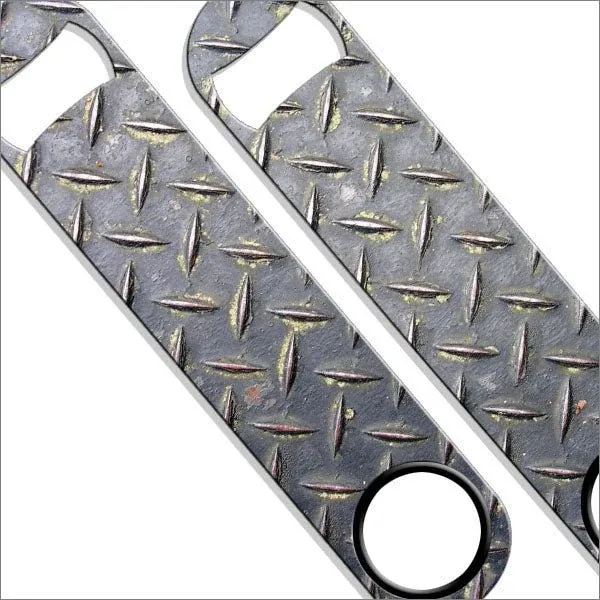 Speed Bottle Opener / Bar Key - Dirty Metal Plate - Bar Products - Bottle Opener