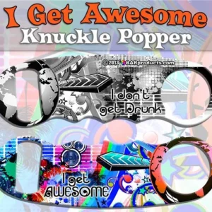 I Get Awesome Knuckle Popper Bottle Opener