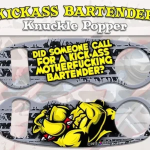Kickass Bartender Knuckle Popper Bottle Opener
