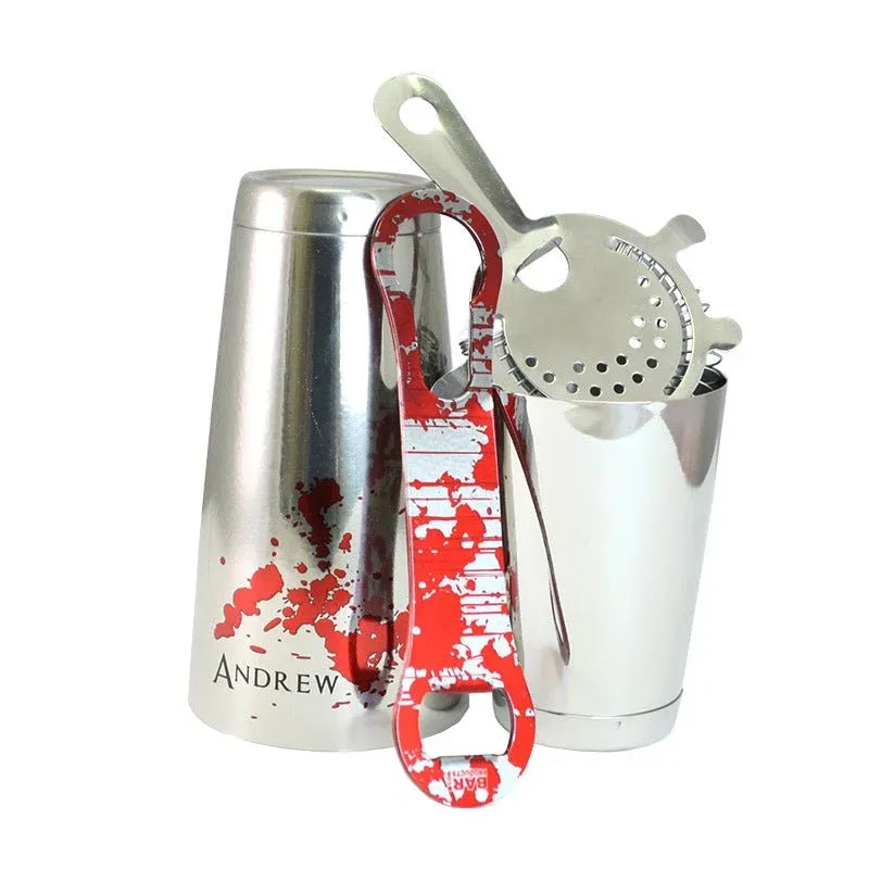 Blood Splatter Kolorcoat™ Bar Tools Set - Bar Products - Bar Set
