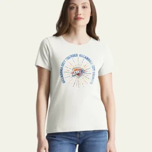 OKLAHOMA CITY THUNDER SHINE LINES '47 WOMEN'S EVERYDAY TEE