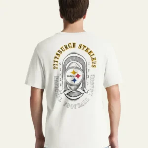 PITTSBURGH STEELERS OVAL SPORT BACKER '47 EVERYDAY TEE