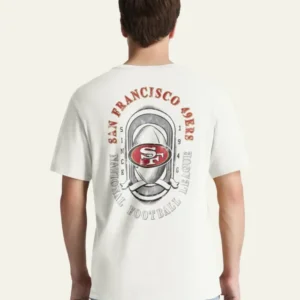 SAN FRANCISCO 49ERS OVAL SPORT BACKER '47 EVERYDAY TEE