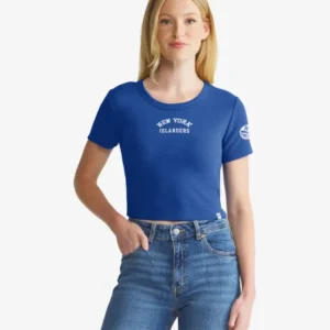 NEW YORK ISLANDERS SPIRITED '47 WOMEN'S BABY RIB TEE