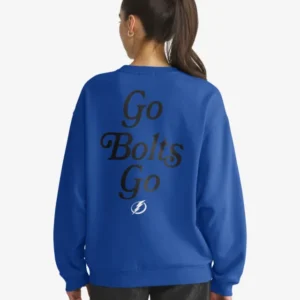 TAMPA BAY LIGHTNING SHOUT IT OUT '47 WOMEN'S OVERSIZED CREW