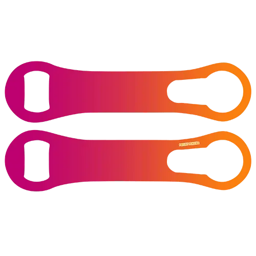 Pink to Orange Gradient V-Rod® Opener